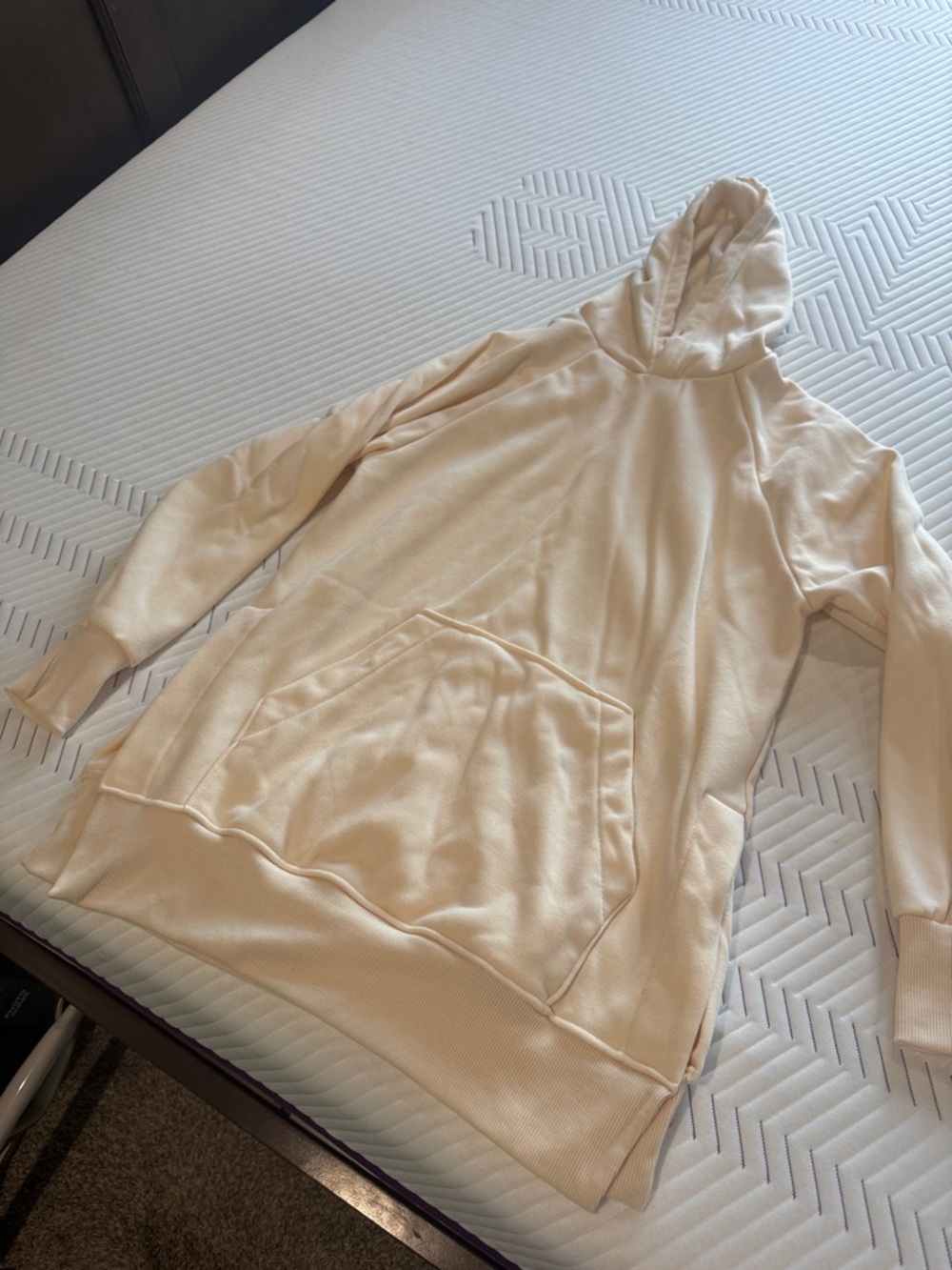 Cozy Cream Hooded Sweatshirt